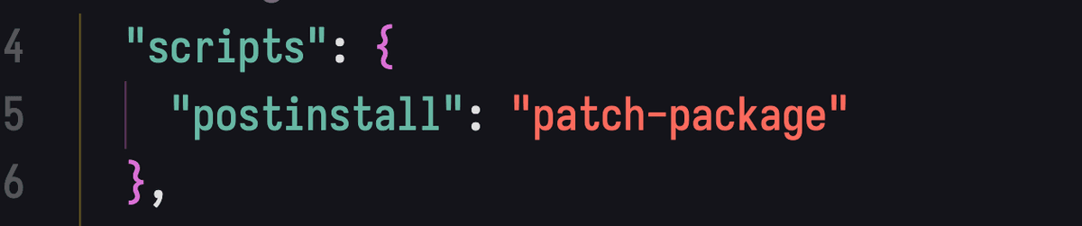 patches folder in vscode